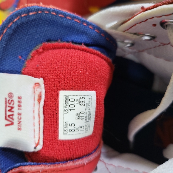 VANS (FLAMES) HIGH TOPS 508357 - Picture 6 of 6